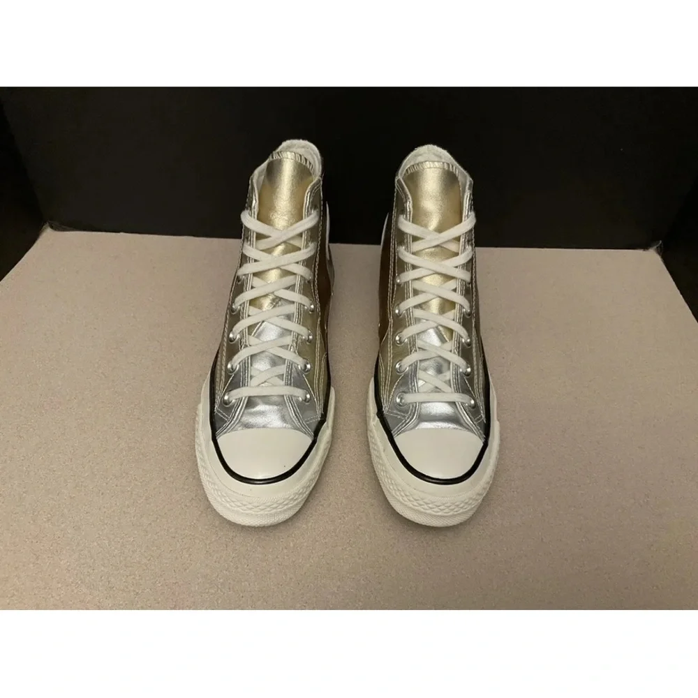 Womens Converse All Star Chuck 70 'Metallic Hi Top Sneakers. Size 7. Awesome!!! - Picture 2 of 9